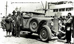 ALGER - RALLYE SAHARIEN ALGER-GAO - VOITURE COTTIN-DESGOUTTES - 1930